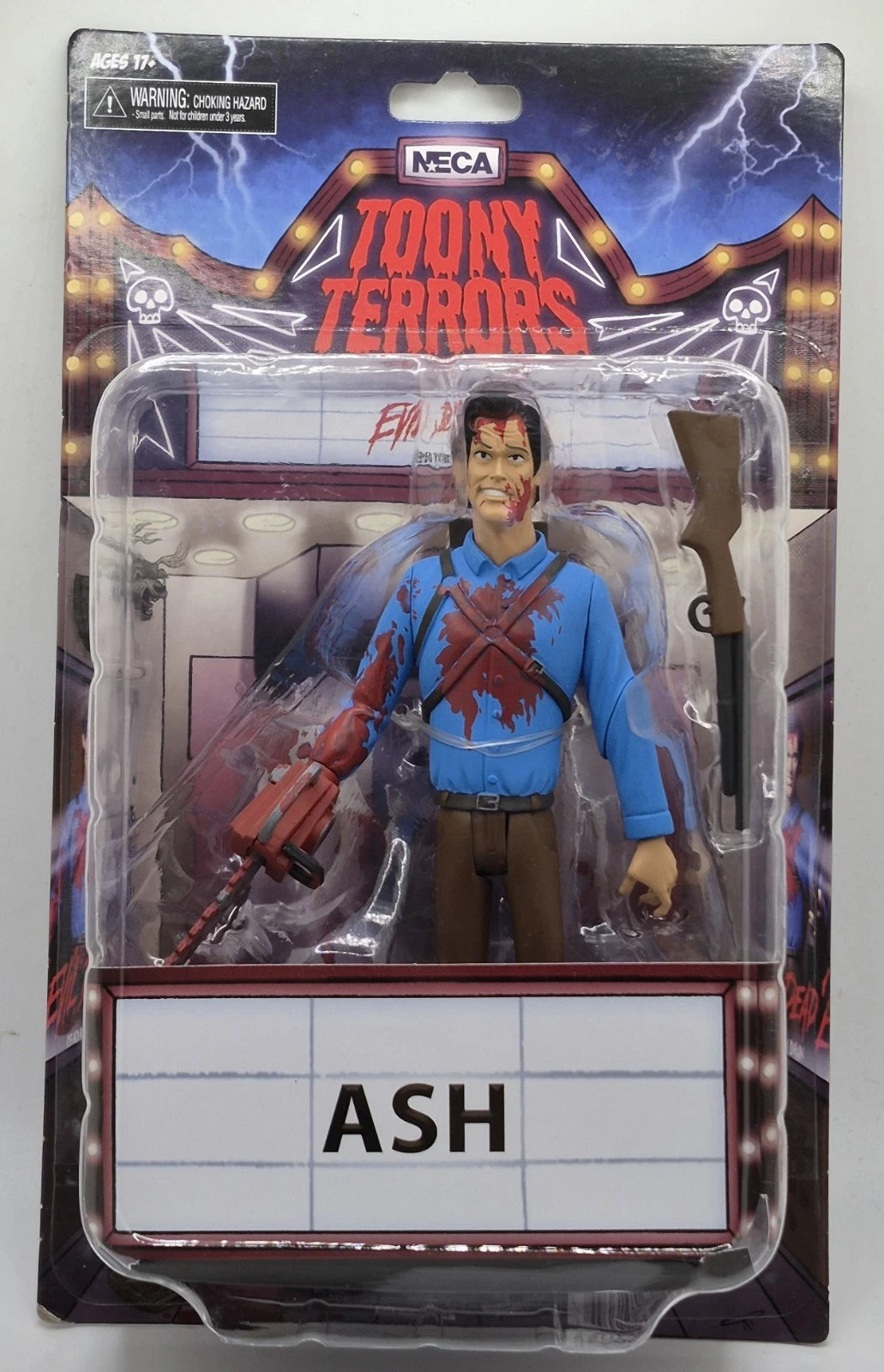 BLOODY ASH Evil Dead 2 Toony Terrors 6" Action Figure Neca Sealed
