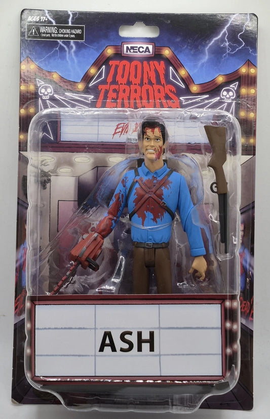 BLOODY ASH Evil Dead 2 Toony Terrors 6" Action Figure Neca Sealed