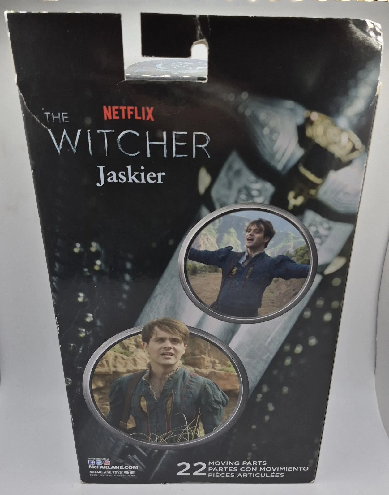 McFarlane Toys Netflix The Witcher Jaskier 7" Action Figure Brand New In The Box