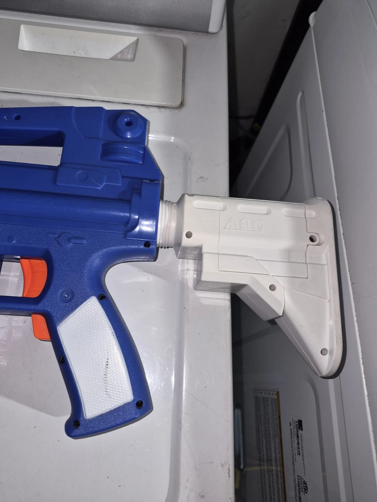 Nerf Fortnite Blue Shock Dart Blaster, Just Missing THE DART CLIP AND DARTS!