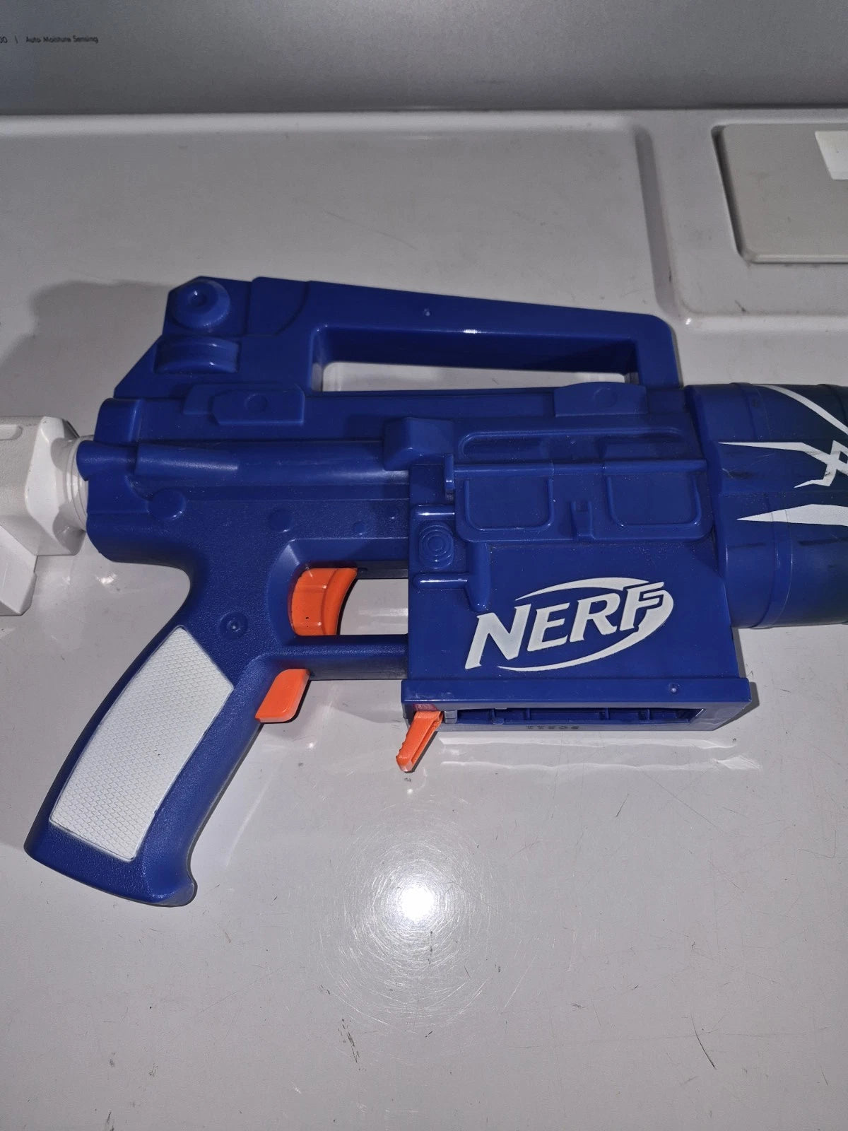 Nerf Fortnite Blue Shock Dart Blaster, Just Missing THE DART CLIP AND DARTS!