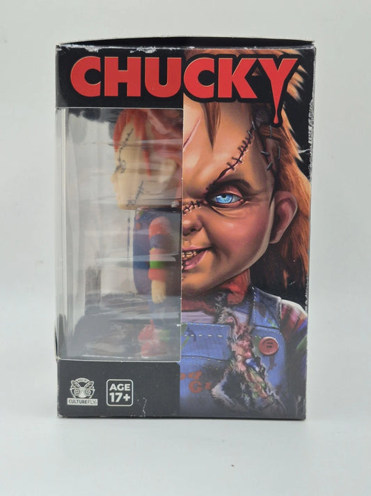 Culturefly Chucky 4.5 Inch Vinyl Figure Child's Play Halloween Gift NIB