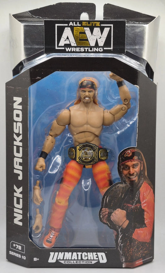 All Elite Wrestling AEW Nick Jackson Series 10 Unmatched Collection Toy Figure