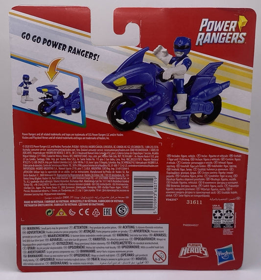 Power Rangers Shark Cycle And Figure - Blue Power Ranger - Ages 3+
