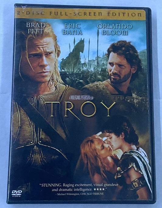 Troy (DVD, 2005, 2-Disc Set, Full Frame)