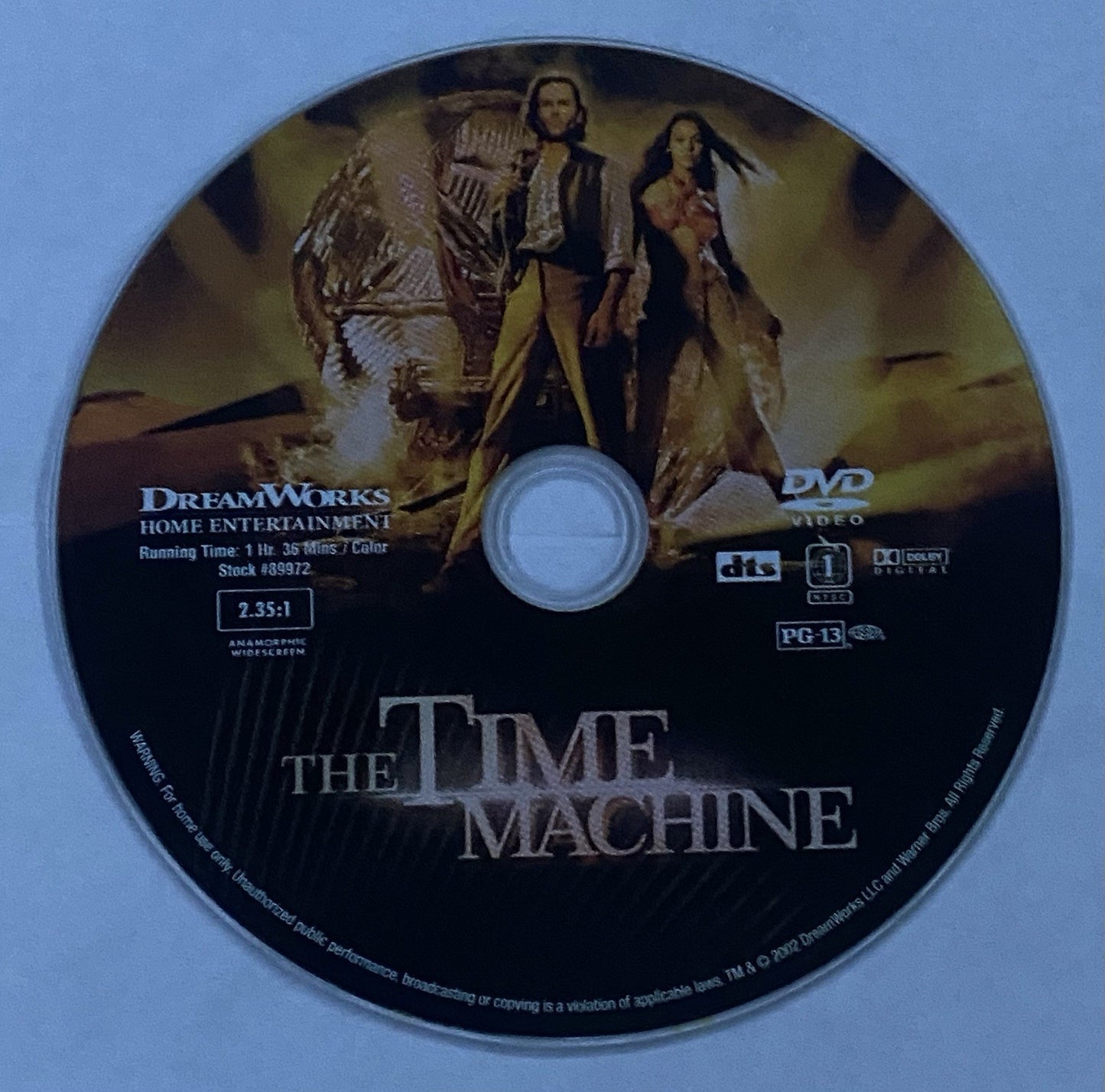 Time Machine (2002) (DVD, 2002)