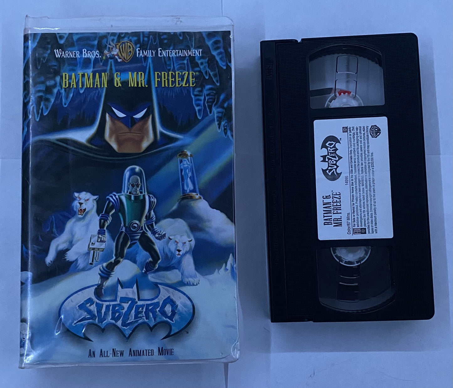 Batman & Mr. Freeze: SubZero (VHS, 1998)