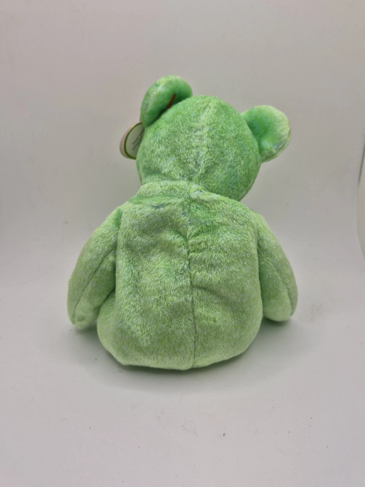 Ty Beanie Baby Kicks the Soccer Bear Push Toy
