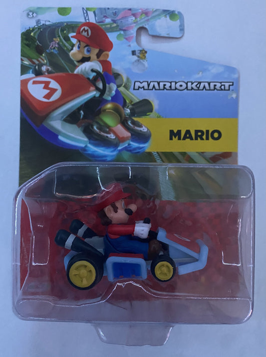 Jakks Nintendo MarioKart MARIO Vehicle Race Car Standard Kart 2.5"