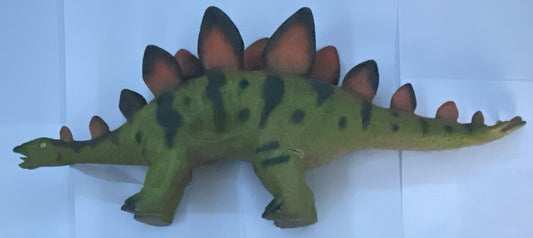 Dinosaur Large 16" Rubber stegosaurus Figure Toy
