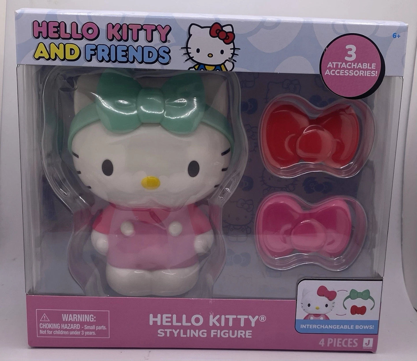 Hello Kitty and Friends Styling Figure with 3 Attachable Accessories - New!