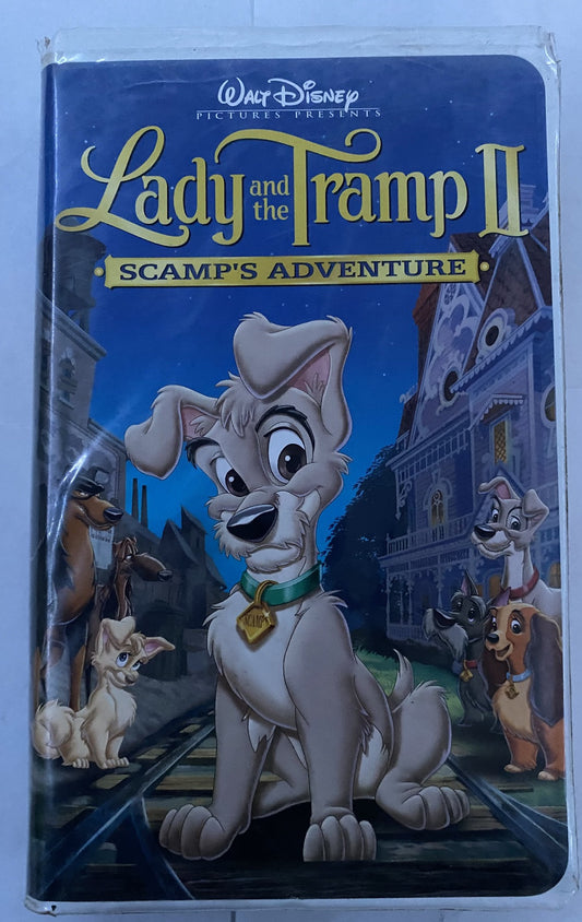 Lady and the Tramp II: Scamps Adventure (VHS, 2001)