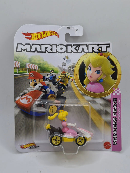Hot wheels mario kart princess peach Die-cast