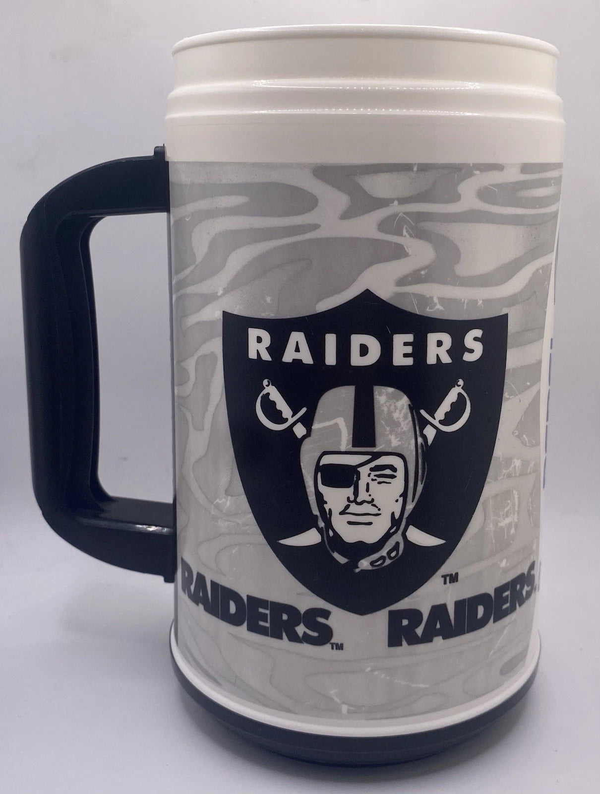 VintageRaidersFootballPepsiColaWhirley32ozHot& ColdCoffeeSodaCupMugMISSINGLID