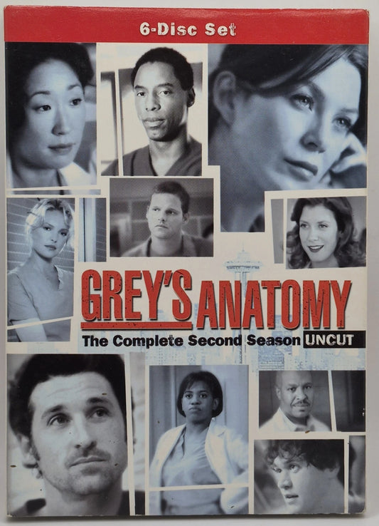 Grey's Anatomy: the Complete Second Season (DVD)(TESTED WORKS)