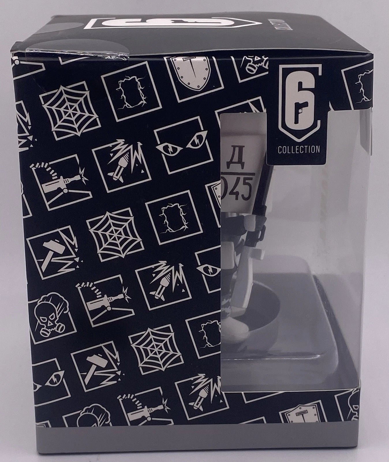 Ubisoft Rainbow Six Collection Chibi Tachanka Vinyl Figure Black And White