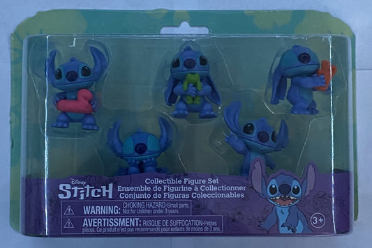 New Disney Stitch Collectible Figure Set (5 Figures)