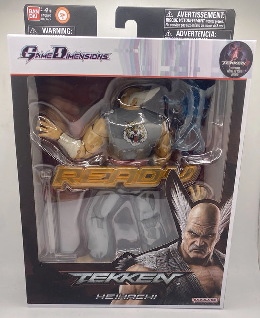 2023 BANDAI NAMCO GAME DIMENSIONS TEKKEN HEIHACHI COLLECTABLE ACTION FIGURE