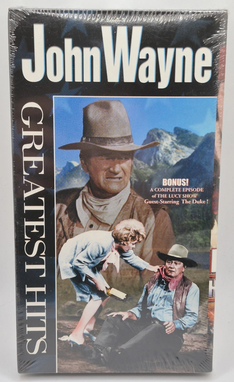 John Wayne American Hero of the Movies Collectors 5 VHS Box Set New Sealed