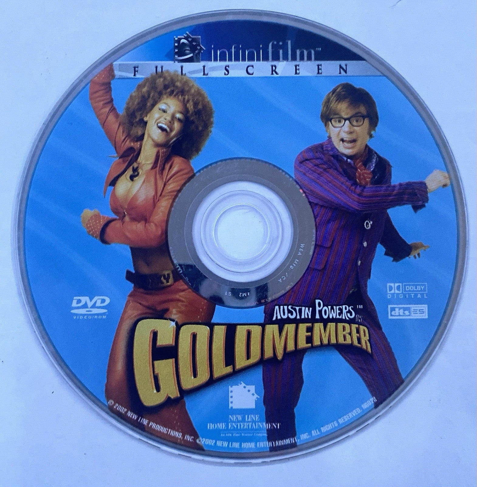 Austin Powers in Goldmember (DVD, 2002, Full Frame Infinifilm Series)