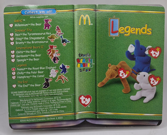 TY Teenie Beanie Babies 2000 Peanut McDonald’s Legends Edition