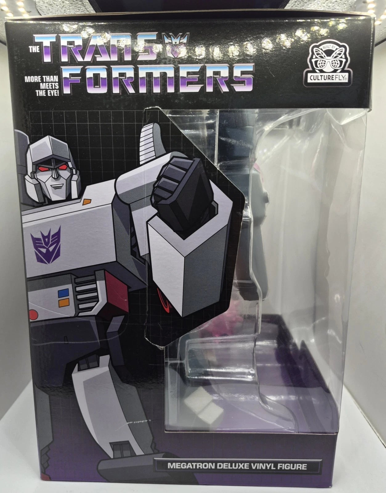 Transformers Megatron Deluxe Vinyl Figure CultureFly New Sealed