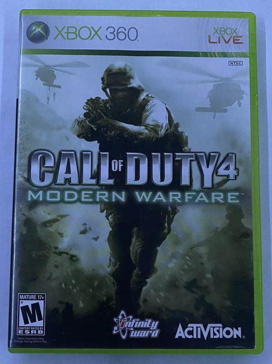 Call of Duty 4: Modern Warfare (Microsoft Xbox 360, 2007)