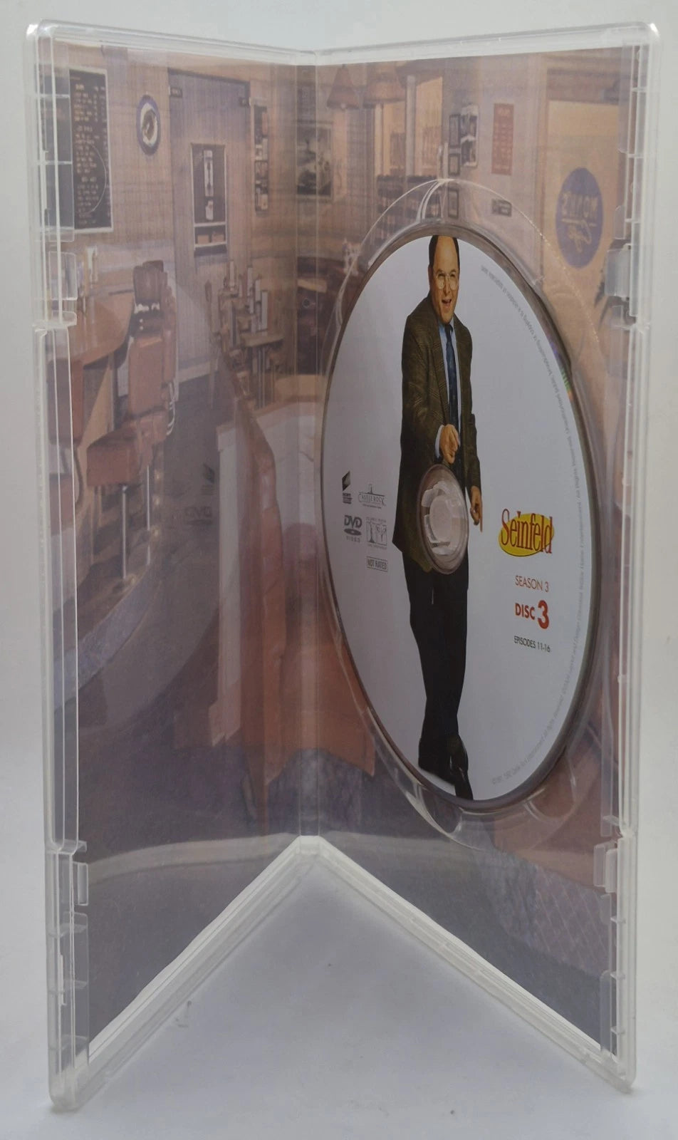 Seinfeld Complete Vol#1&2 SEASON #1-3 (DVD, 2004, 8-Disc Set)(Tested Works)