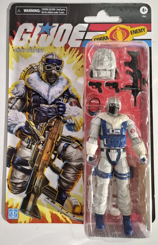 G.I. Joe Classified Series Retro Cardback Snow Serpent, Collectible 6-Inch...