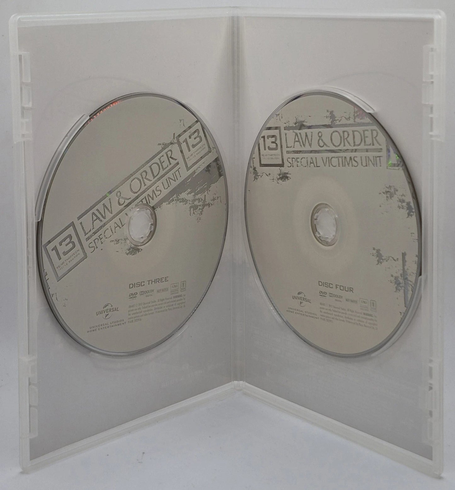 Law & Order: Special Victims Unit: Year Thirteen (DVD, 2011) ONLY DISC #3 & 4 !