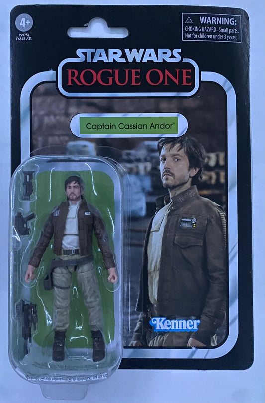 Star Wars Cassian Andor Vintage Collection Rogue One 2018 VC130 Figure 3.75" New