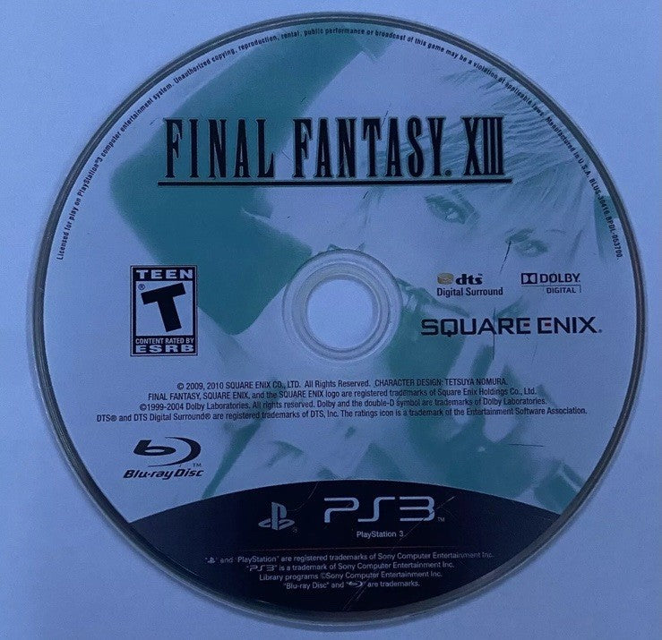 Final Fantasy XIII (Sony PlayStation 3, 2010)