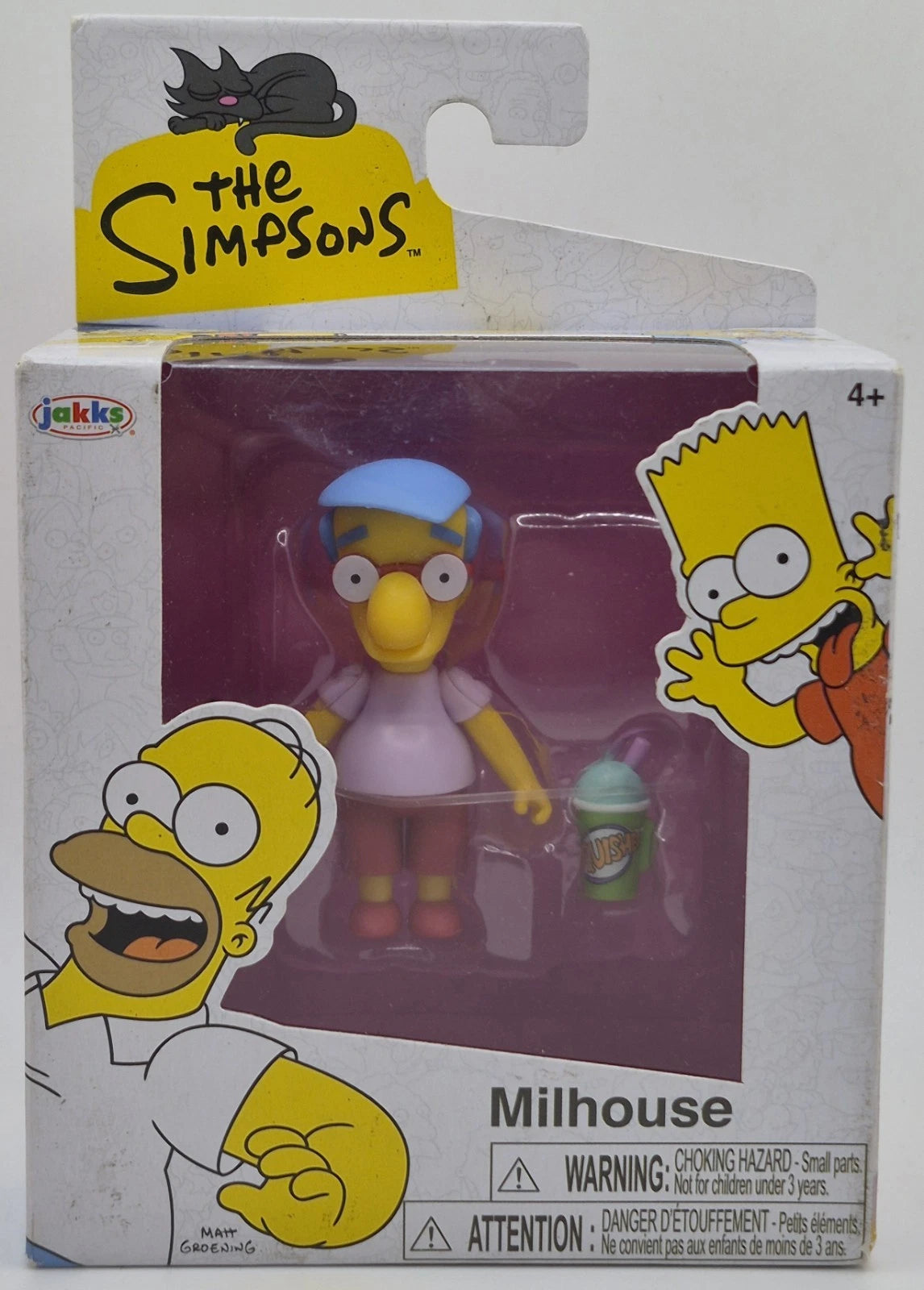 Jakks Pacific The Simpsons Milhouse 2.5" Inch Mini Action Figure Wave 3 New 2025