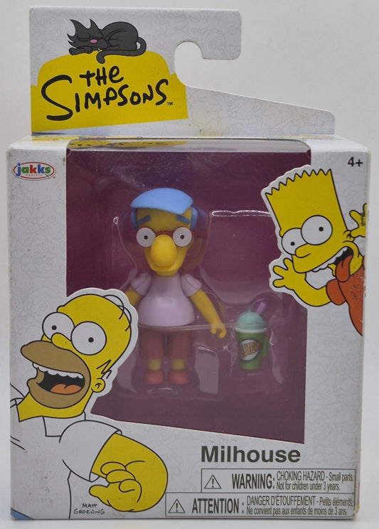 Jakks Pacific The Simpsons Milhouse 2.5" Inch Mini Action Figure Wave 3 New 2025