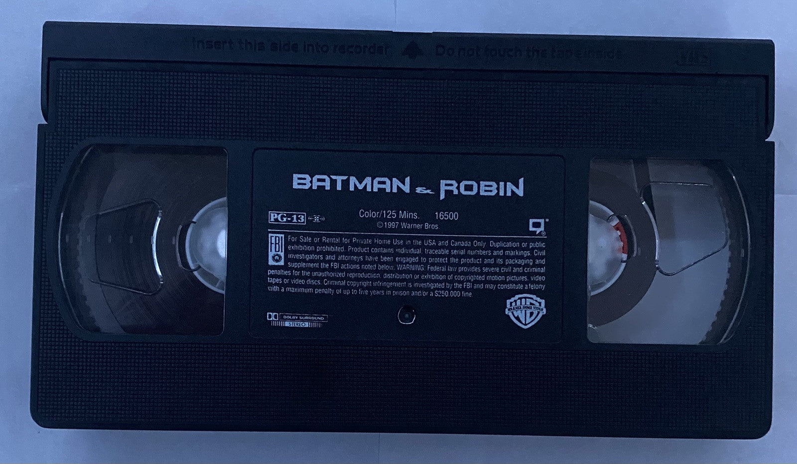 Batman  Robin (VHS, 1997)