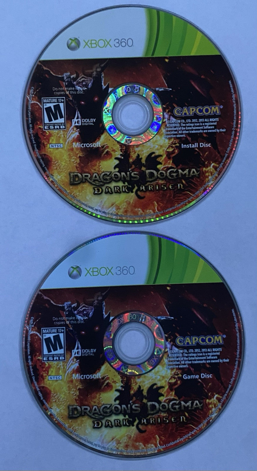 Dragon's Dogma: Dark Arisen (Microsoft Xbox 360, 2013)