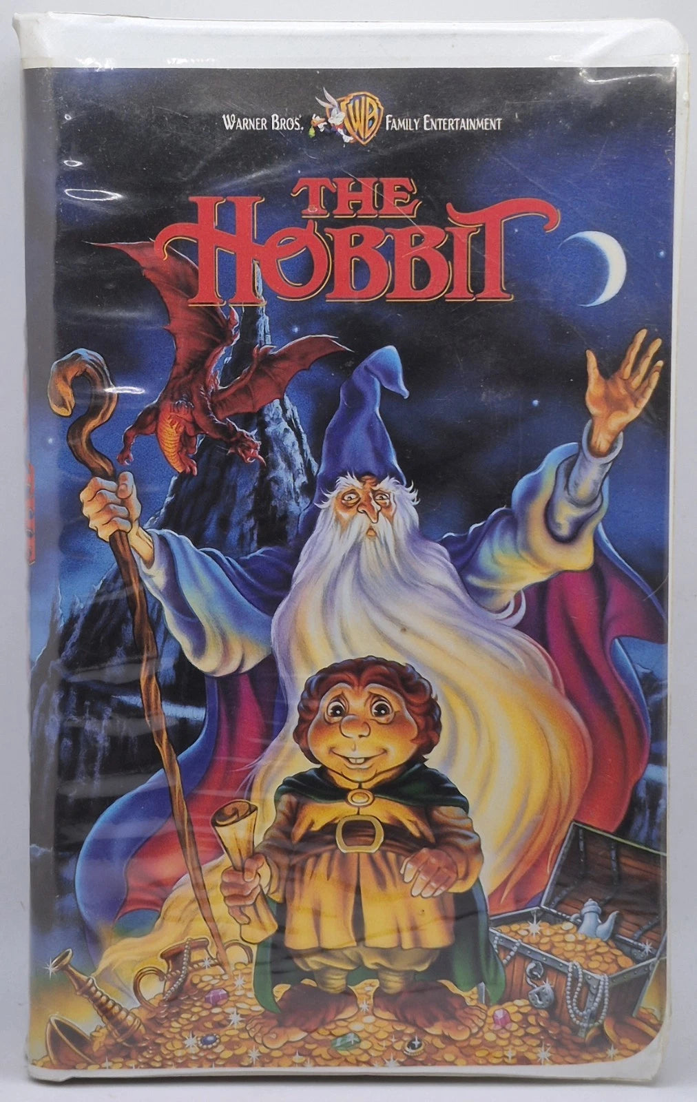 The Hobbit (VHS, 2001, Clamshell)(TESTED WORKS)
