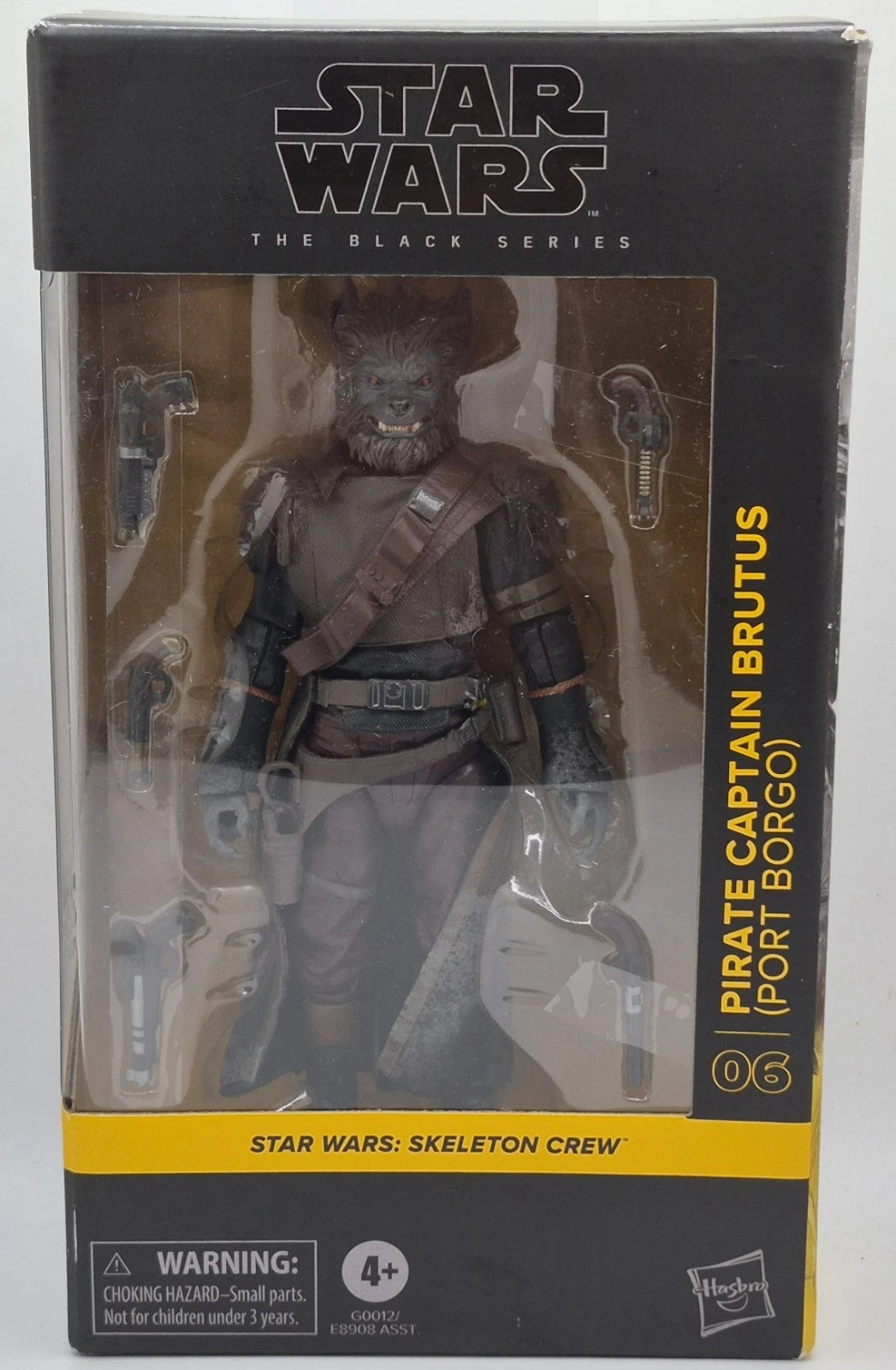 Star Wars Skeleton Crew PIRATE CAPTAIN BRUTUS Port Borgo 6" Figure Black Series