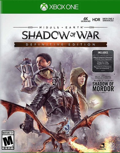 Middle Earth: Shadow of War - Definitive Edition fro Xbox One - Microsoft...