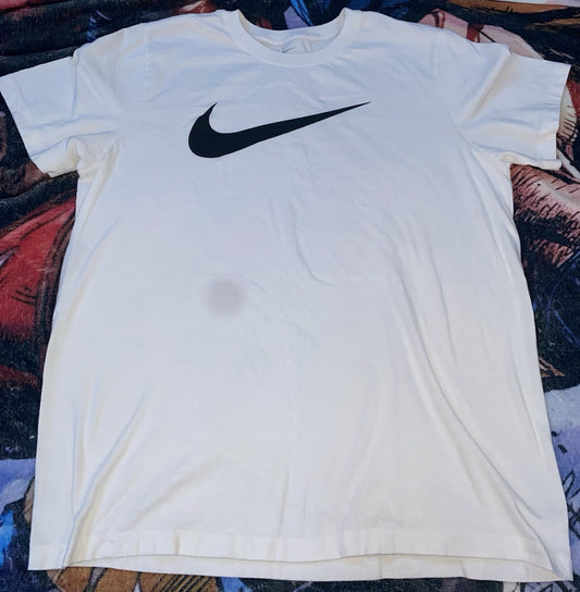 Nike White Tee T-Shirt Size: XL