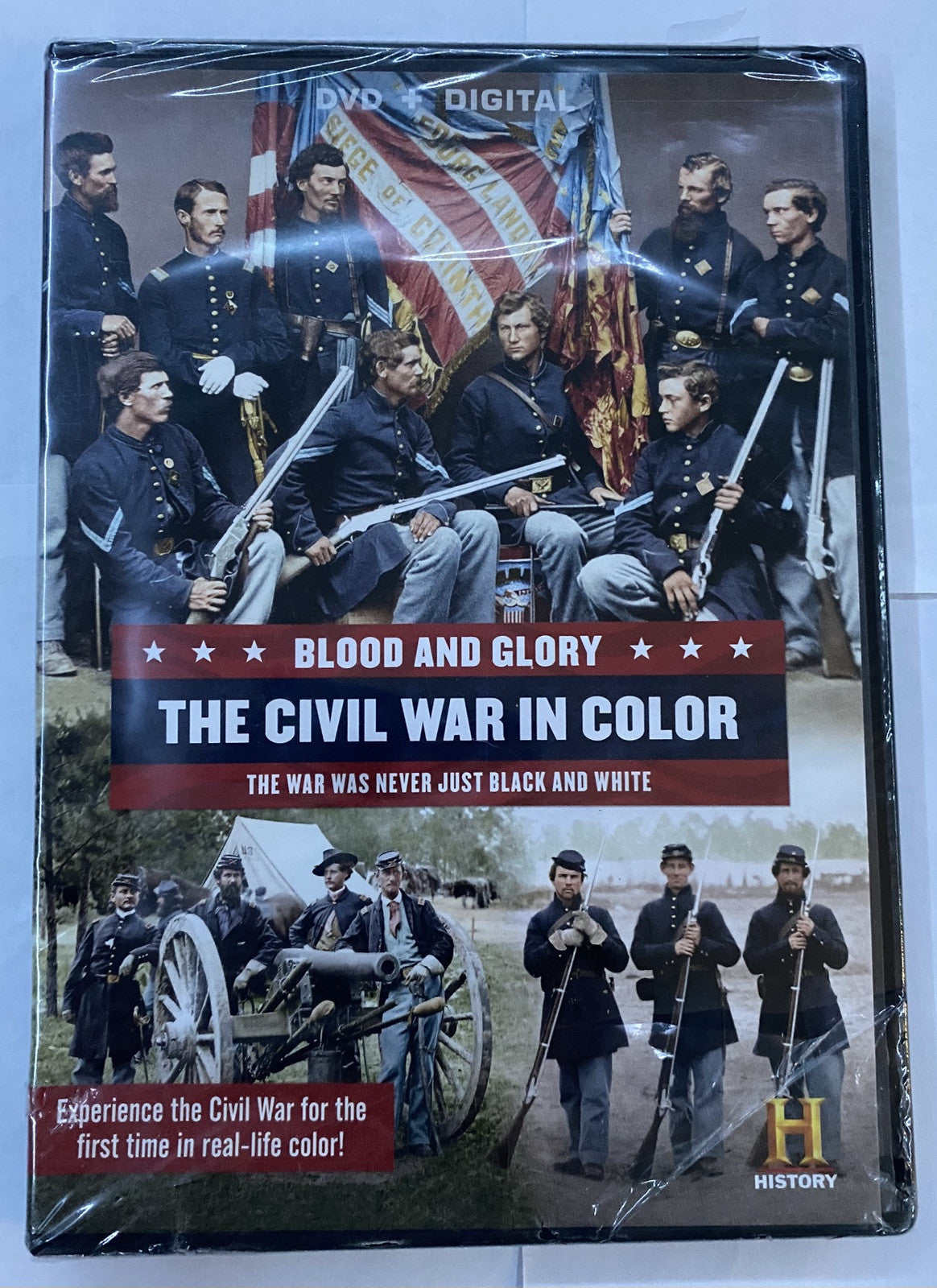 Blood and Glory: the Civil War in Color (DVD, 2015)