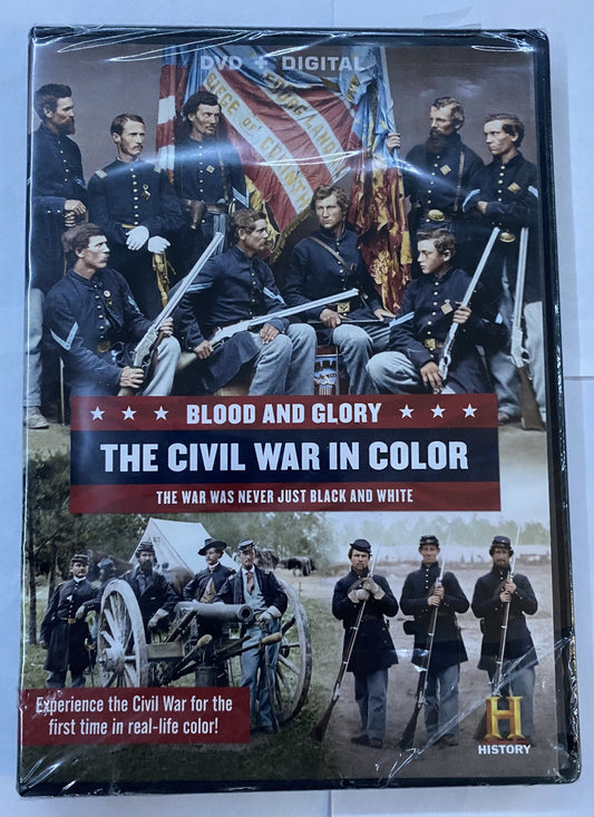 Blood and Glory: the Civil War in Color (DVD, 2015)