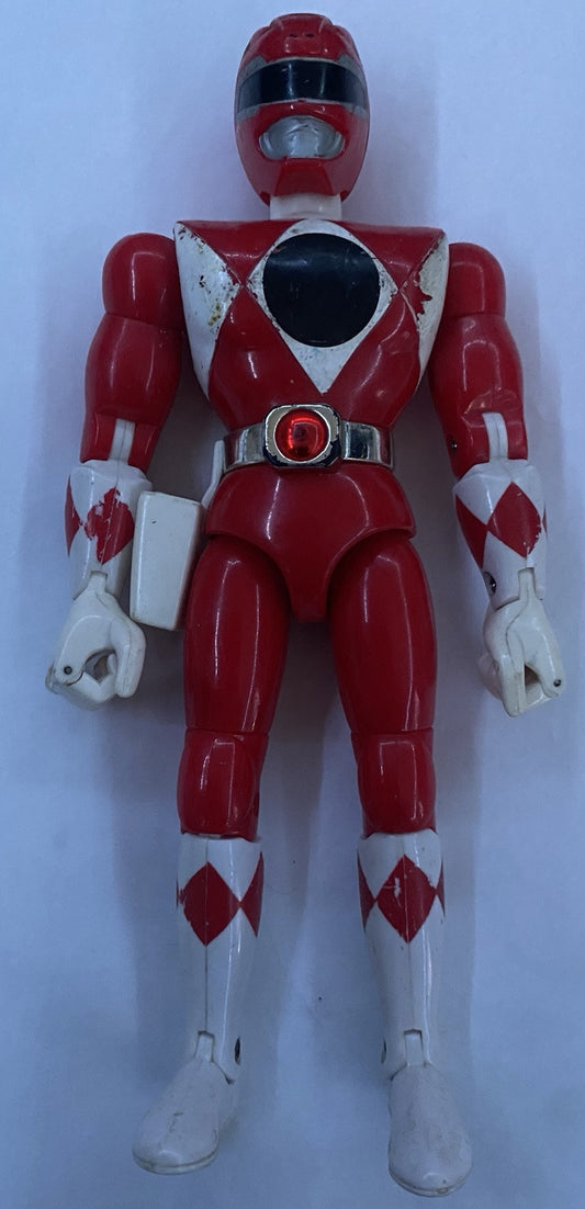 Bandai Mighty Morphin Power Rangers 1993 Red Ranger 8 Inch Action Figure Vintage
