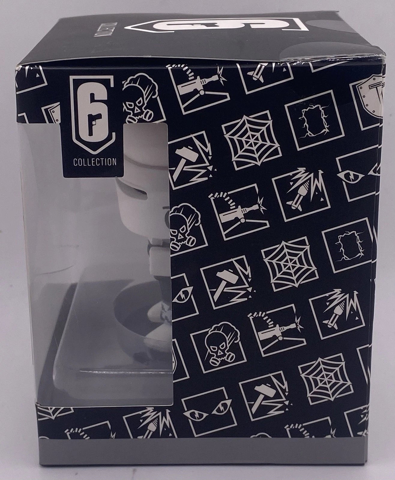 Ubisoft Rainbow Six Collection Chibi Tachanka Vinyl Figure Black And White