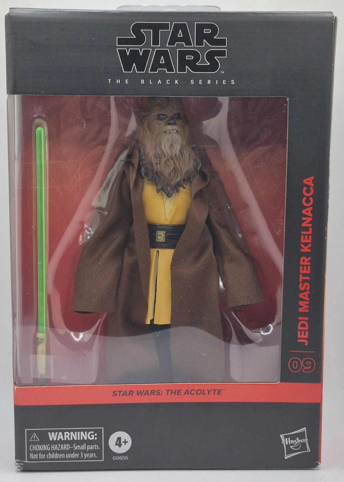 HASBRO STAR WARS: THE ACOLYTE BLACK SERIES 09 JEDI MASTER KELNACCA ACTION FIGURE