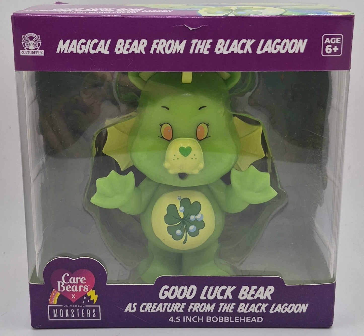 Care Bear Monsters Good Luck Bear as Creature from Black Lagoon Bobble head