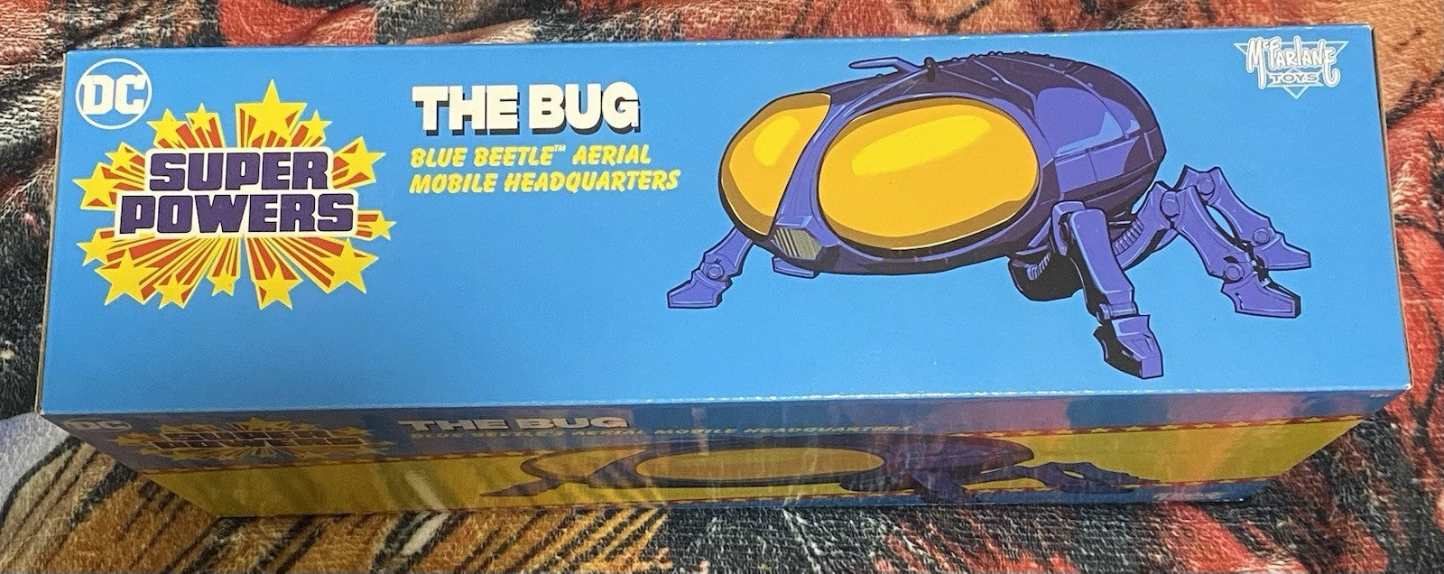 McFarlane DC Super Powers The Bug Blue Beetle's Aerial Mobile Headquarters Ship