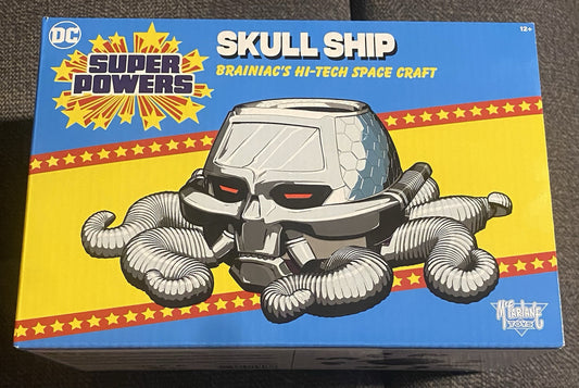 DC Super Powers Skull Ship Brainiacs Hi-Tech Space Craft Vehicle McFarlane Toys