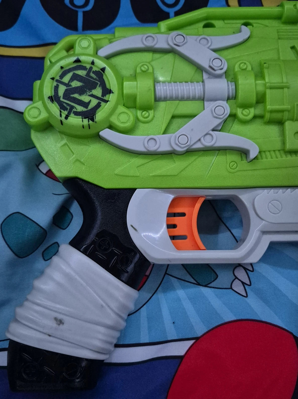 Nerf Zombie Strike Ripchain Dart Gun Tested Just Missing Dart Chain & Darts!