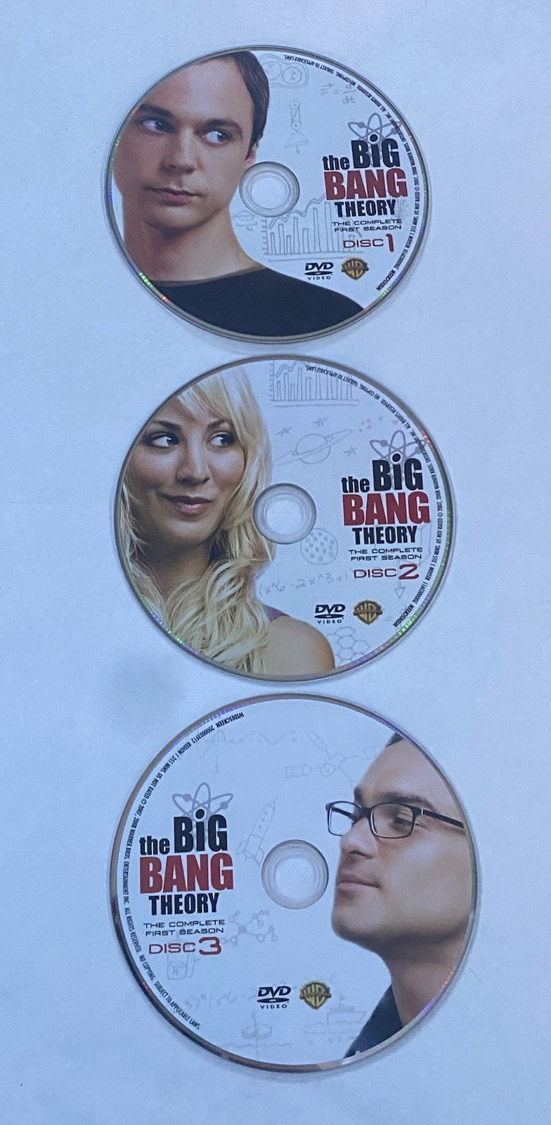 The Big Bang Theory: the Complete First Season (DVD, 2007)